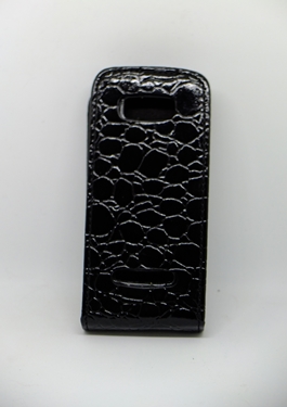Фліп Croco Classic Nokia Asha 305/306 чорний-1